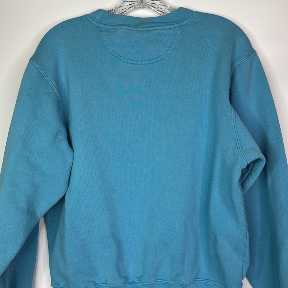 BAC Jackson Hole Wyoming Blue Crewneck Sweatshirt Size Small - Picture 5 of 8